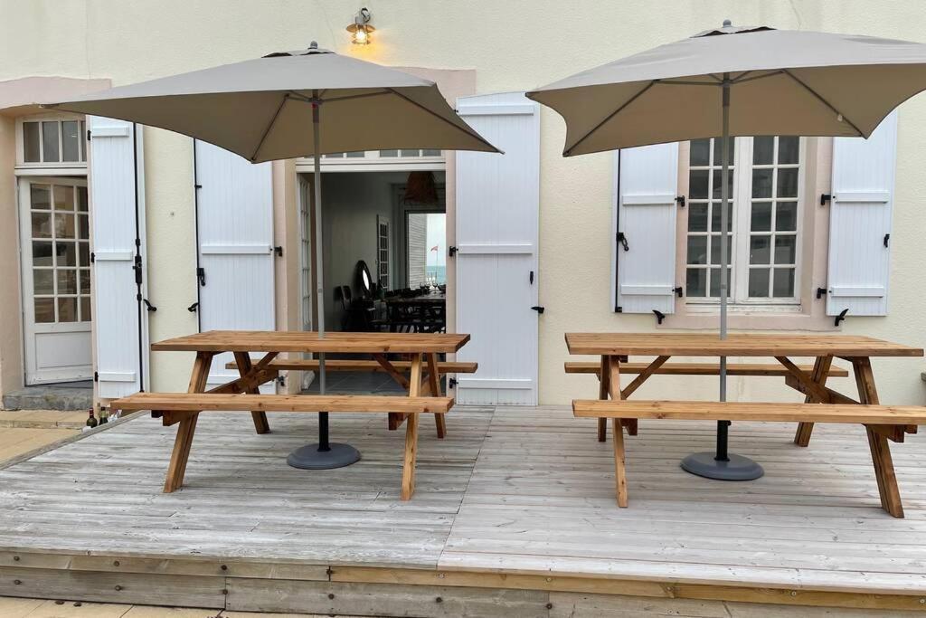 Agon-Coutainville, villa bord de mer Exteriör bild